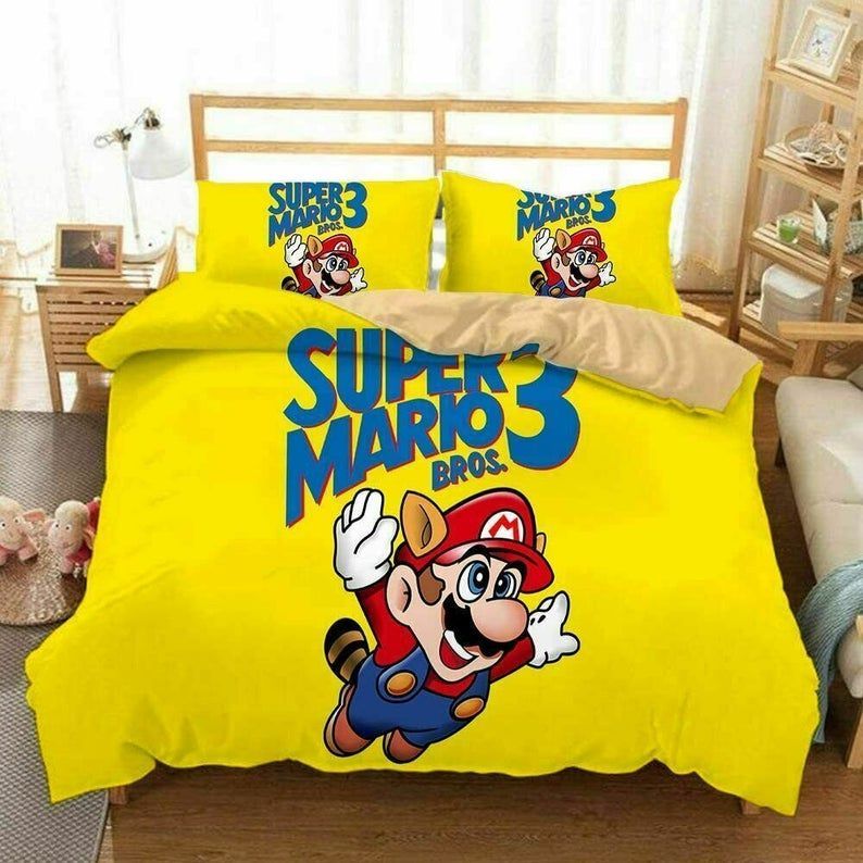Mario Bedding Set Super Mario Bros 3 Duvet Covers