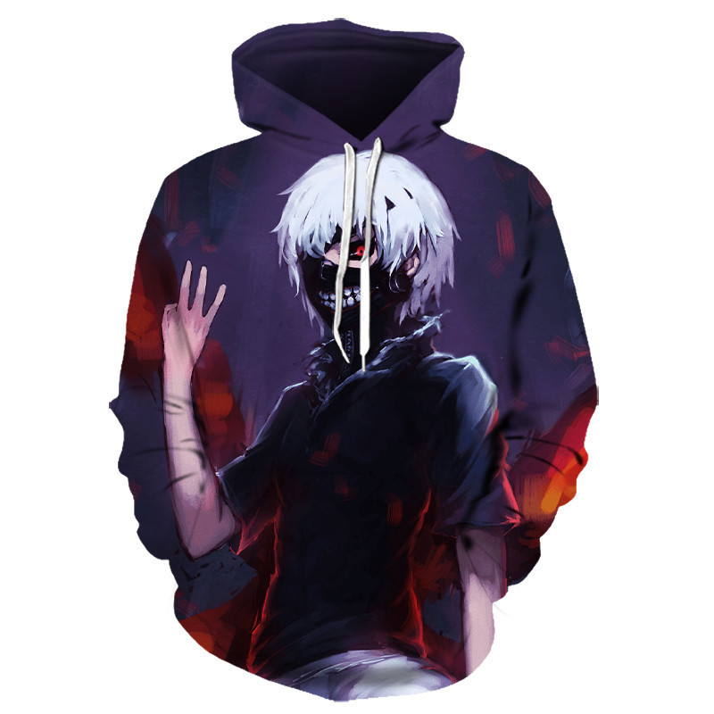 Tokyo Ghoul 3D All Over Print Hoodie & Zip Hoodie