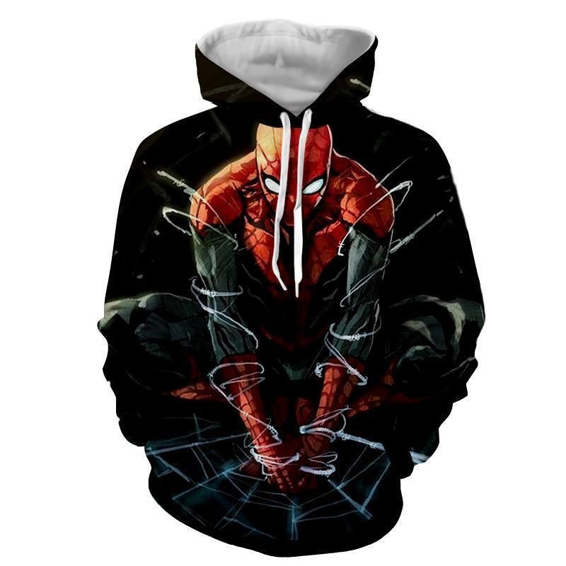 Spiderman 3D All Over Print Hoodie & Zip Hoodie