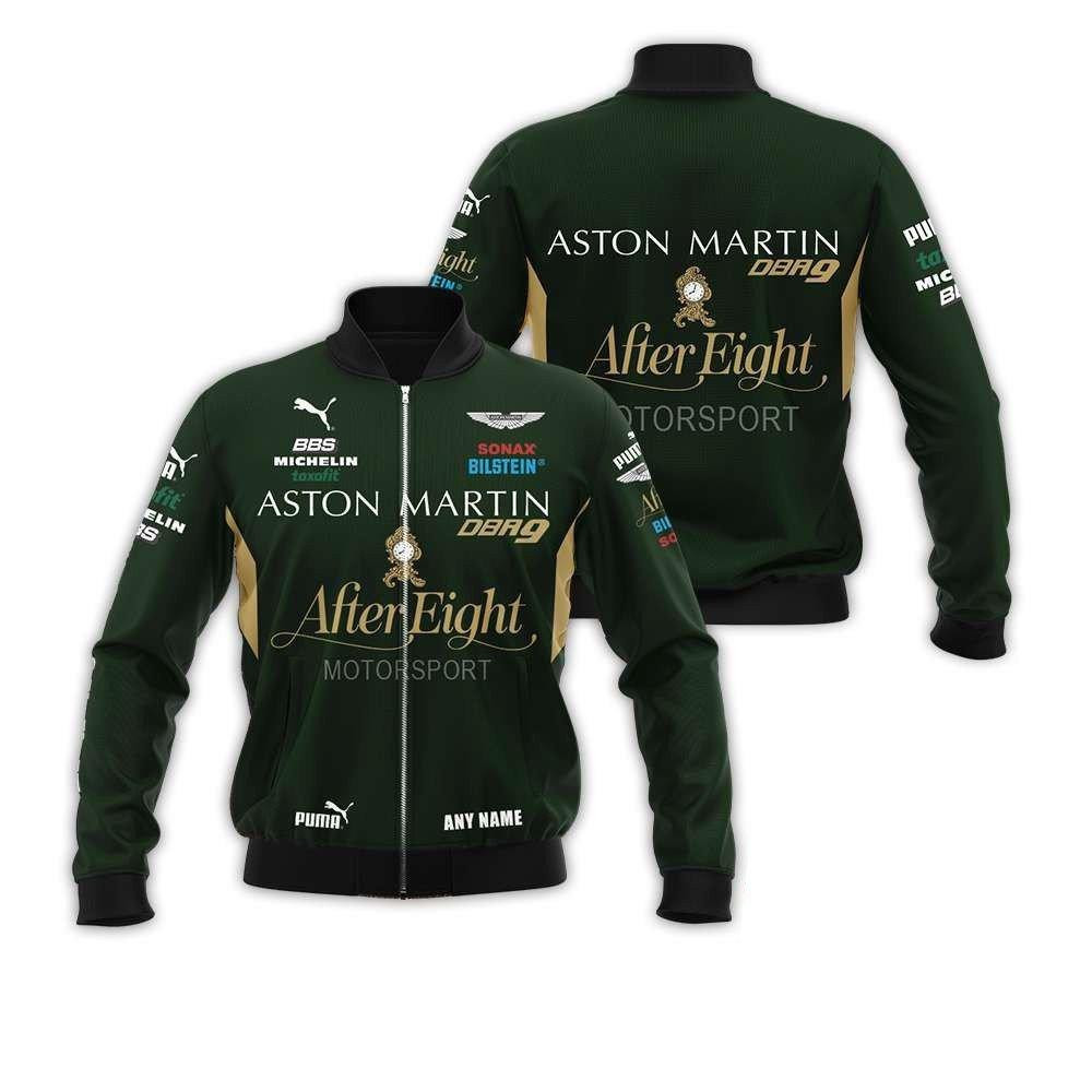 Personalized Aston Martin Racing After Eight Bomber Jacket 863