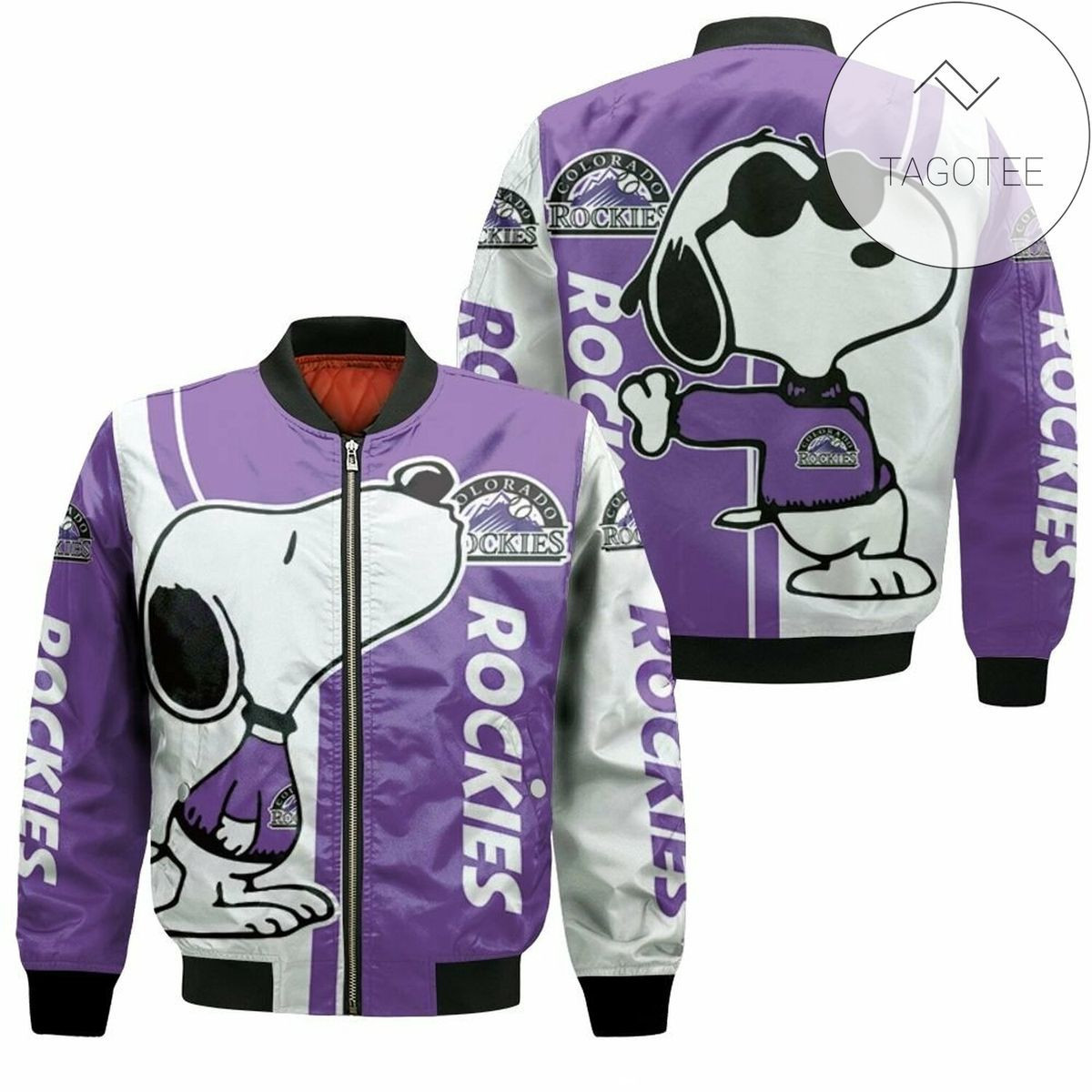 Colorado Rockies Bomber Jacket V6