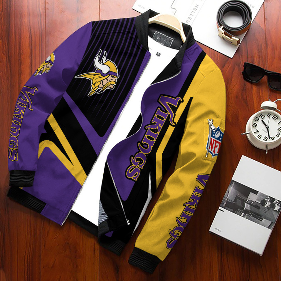 Minnesota Vikings Bomber Jacket 728