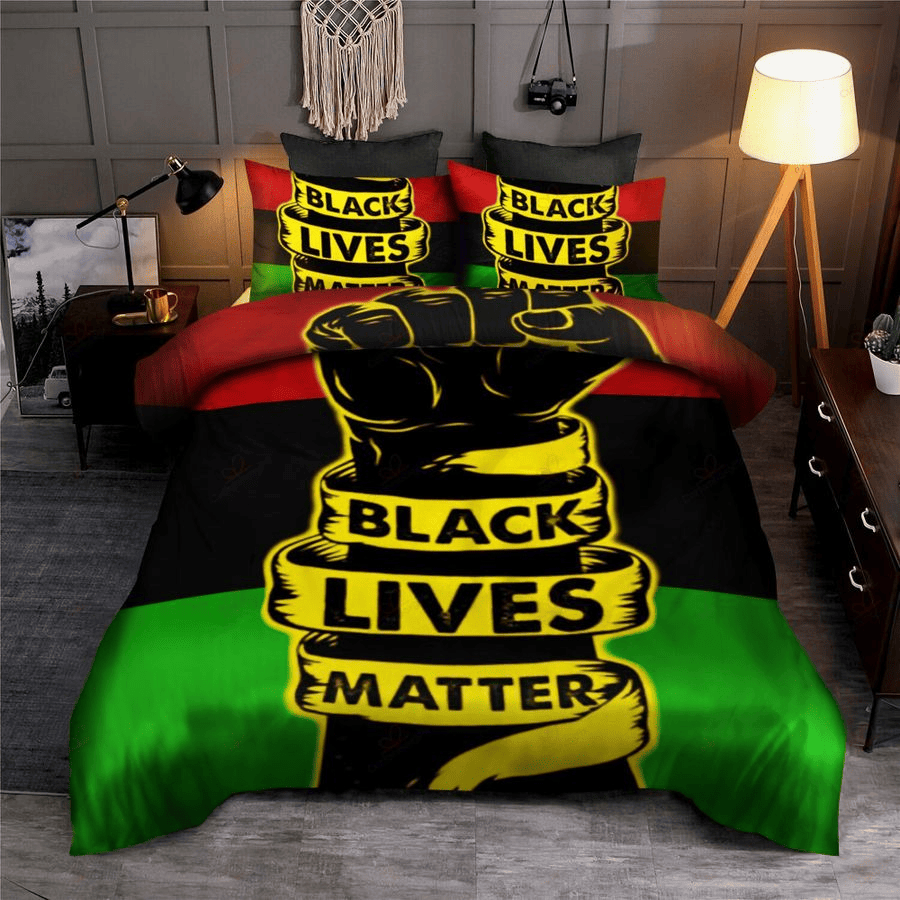 BLM Bedding Set Black Live Matter Number One Duvet Covers