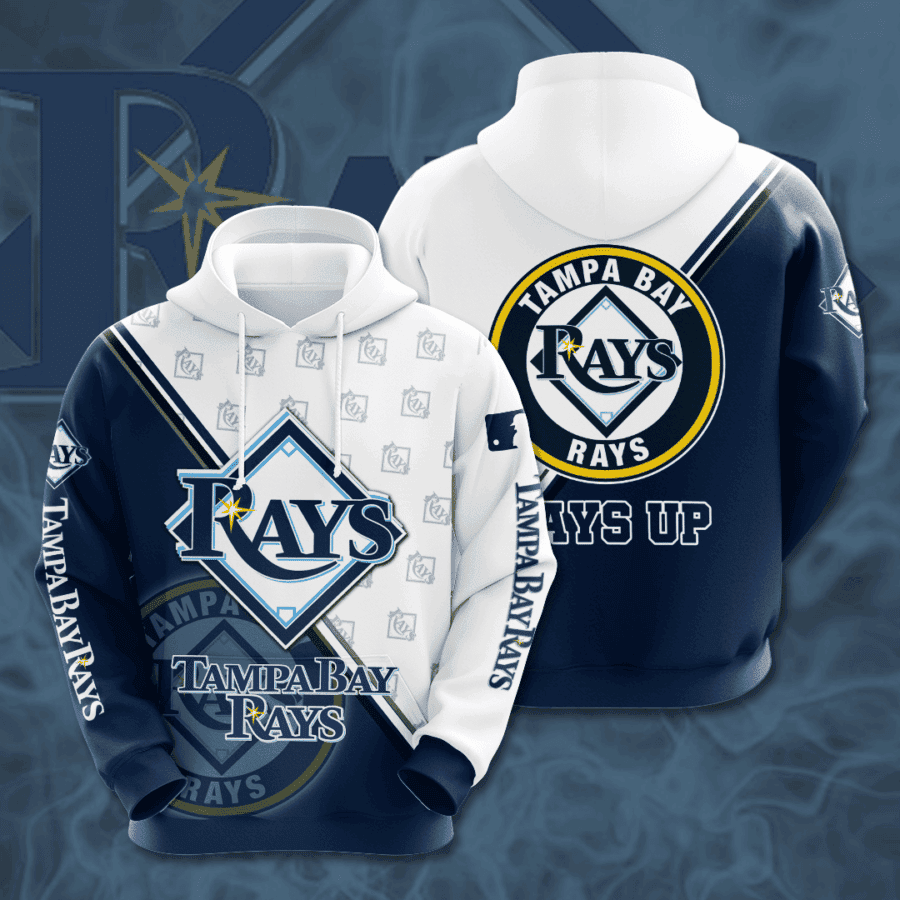 Tampa Bay Rays 3D All Over Print Hoodie & Zip Hoodie