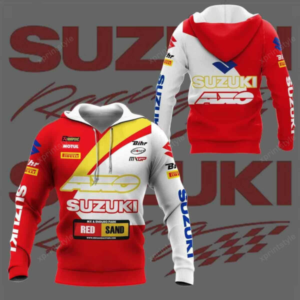 Suzuki Racing Shirt 504,   3d Hoodie Zip Hoodie 2071