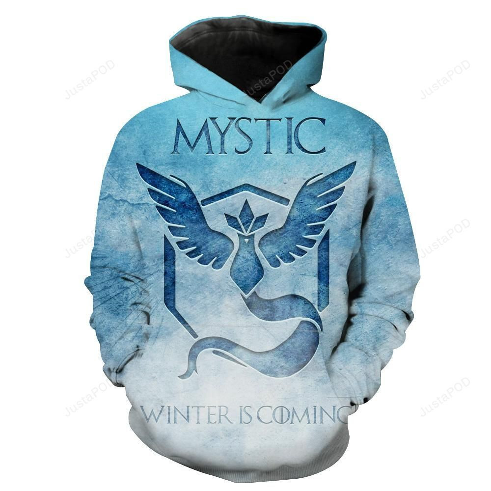 Mystic Pokemon Go 3D All Over Print Hoodie & Zip Hoodie