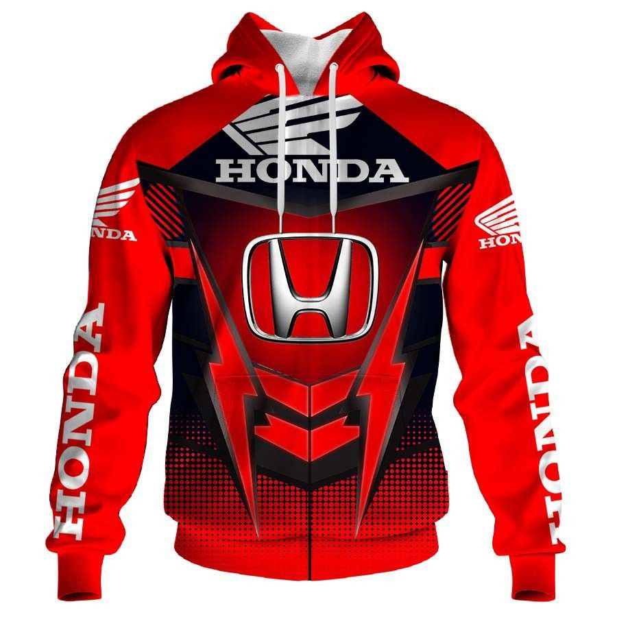 Honda 3D All Over Print Hoodie & Zip Hoodie