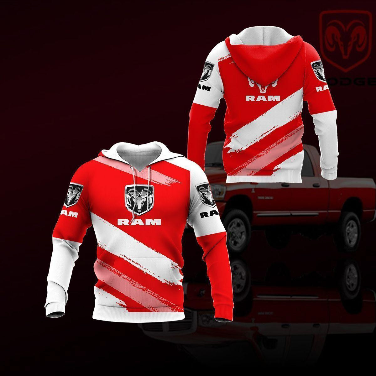 Ram Trucks Shirt 872, 3d Hoodie Zip Hoodie