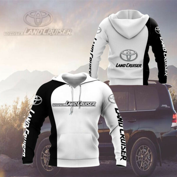 Toyota Land Cruiser Shirt 204,   3d Hoodie Zip Hoodie 2513