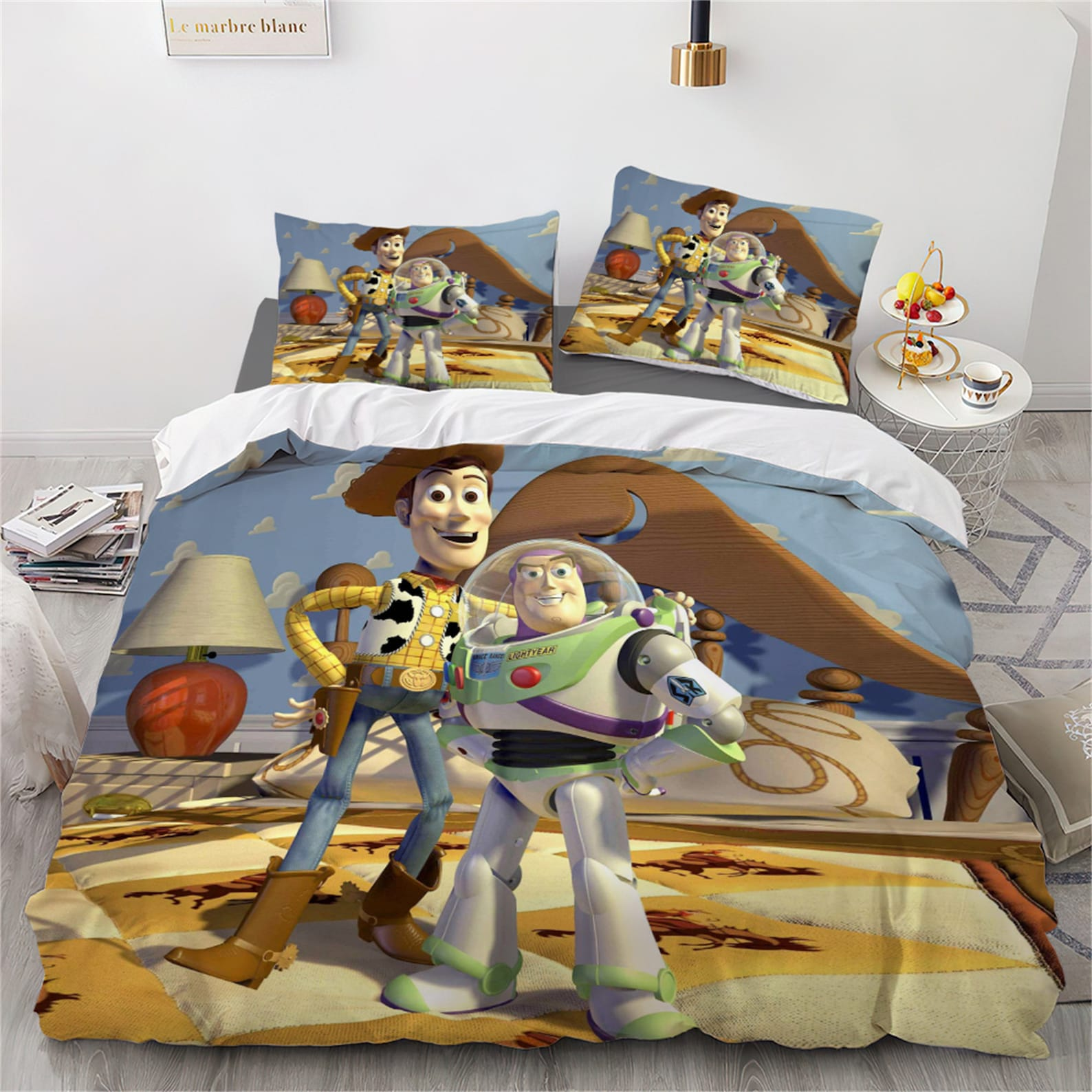Toy Story Bedding Set DN Woody And Buzz Lightyear Duvet Covers