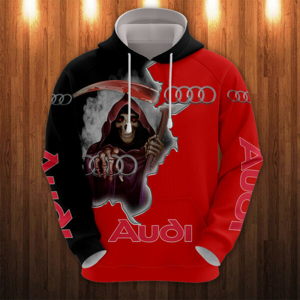 Death Audi Luxury Car 7k401 Cartoon 3d Hoodie Zip Hoodie 561