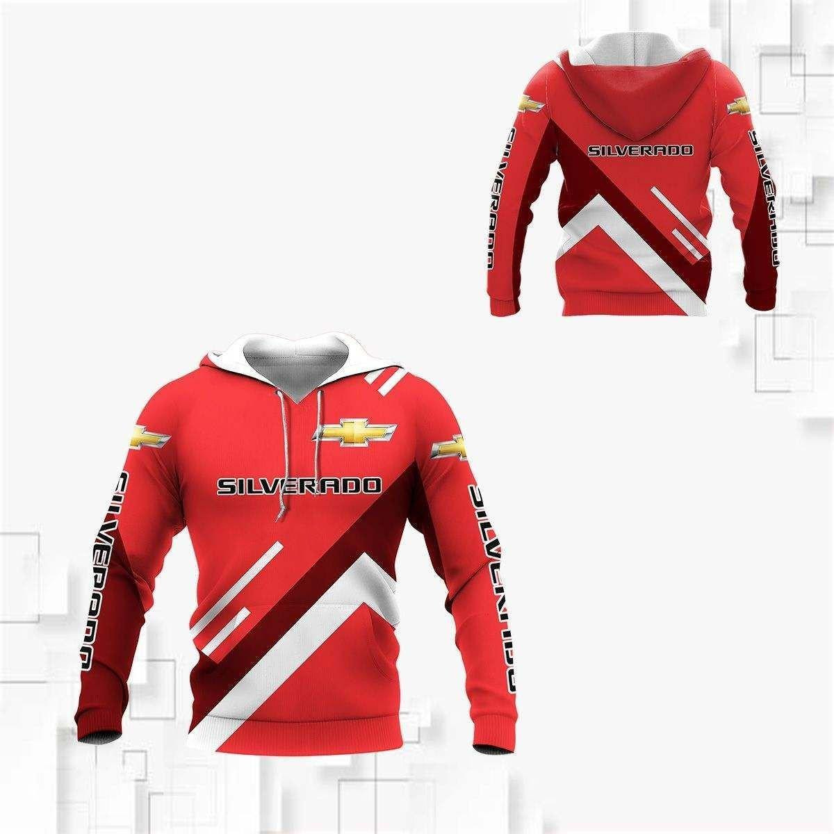 Chevrolet Silverado Shirt 18, 3d Hoodie Zip Hoodie