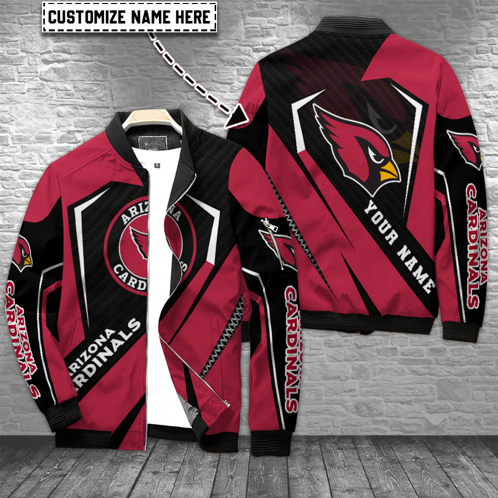 Arizona Cardinals Personalized Bomber Jacket BG918
