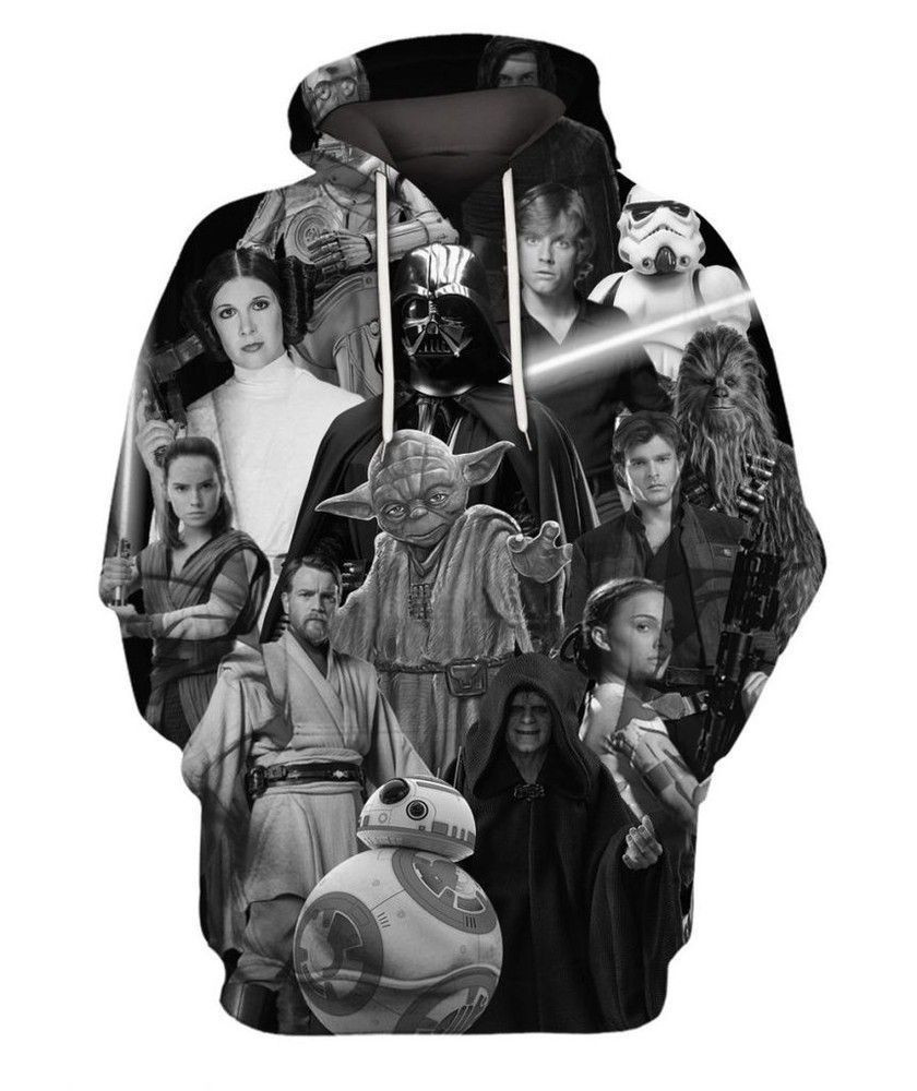 STAR WARS 3D All Over Print Hoodie & Zip Hoodie