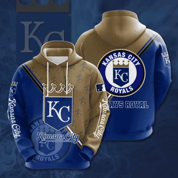 Kansas City Royals Ncaa Football 3D All Over Print Hoodie & Zip Hoodie