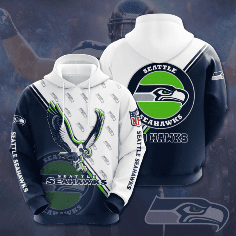 Seattle Seahawks 3D All Over Print Hoodie & Zip Hoodie
