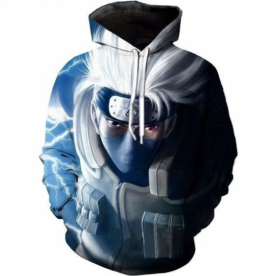 Kakashi Naruto 3D All Over Print Hoodie & Zip Hoodie