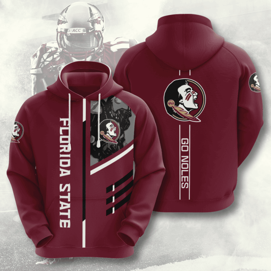 Florida State American Football 3D All Over Print Hoodie & Zip Hoodie