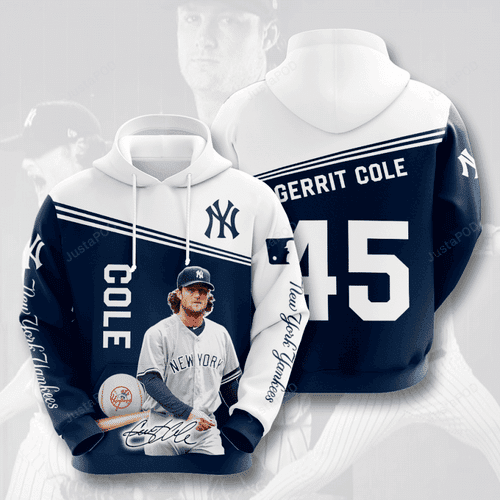 NEW YORK YANKEES Gerrit Cole 3D All Over Print Hoodie & Zip Hoodie