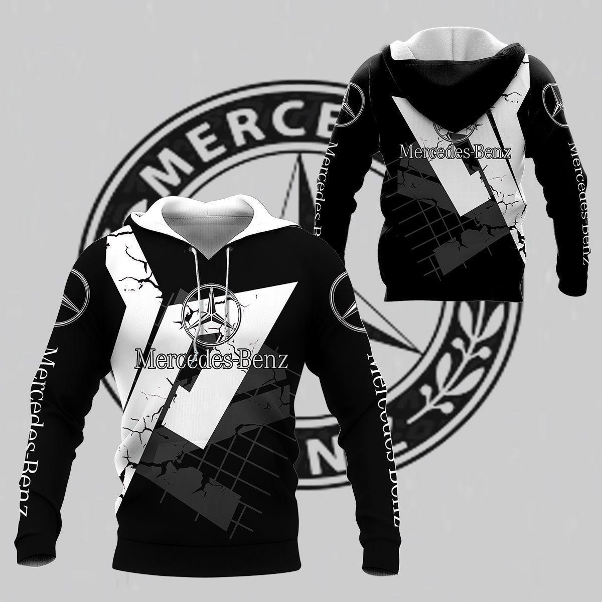 Mercedes-benz Shirt 438, 3d Hoodie Zip Hoodie