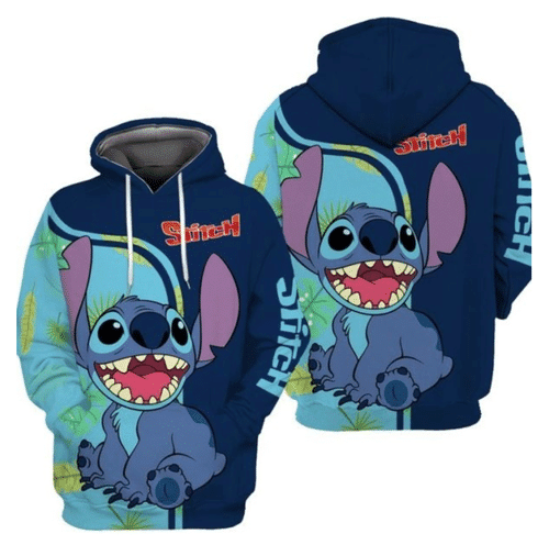Lilo And Stitch 3d T Shirt Sweatshirt Zip Hoodie Bomber 1173
