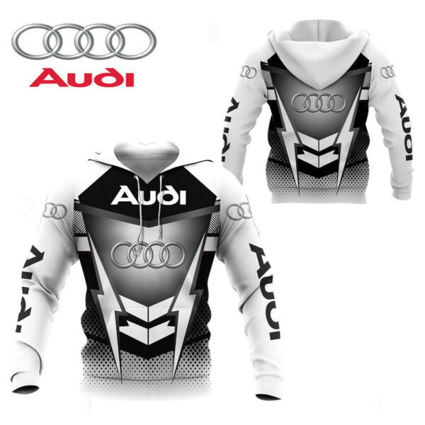 Audi Shirt 444, 3d Hoodie Zip Hoodie 780