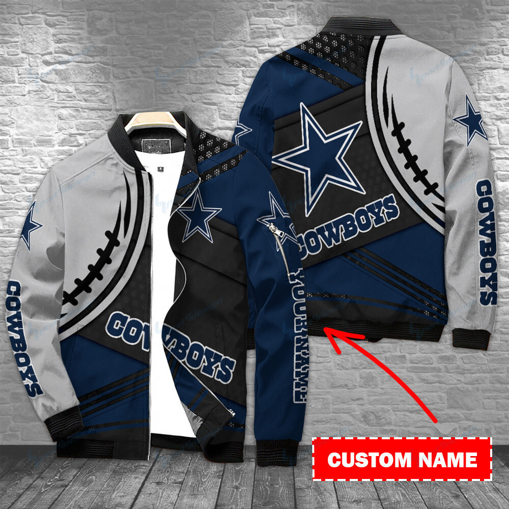 Cowboys Personalized Bomber Jacket BG452