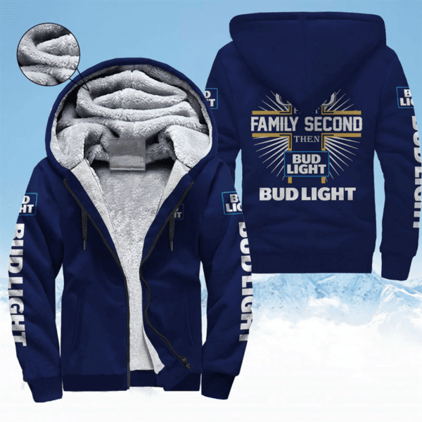 Bud Light Fan Gift, Bud Light Fleece Jacket 6