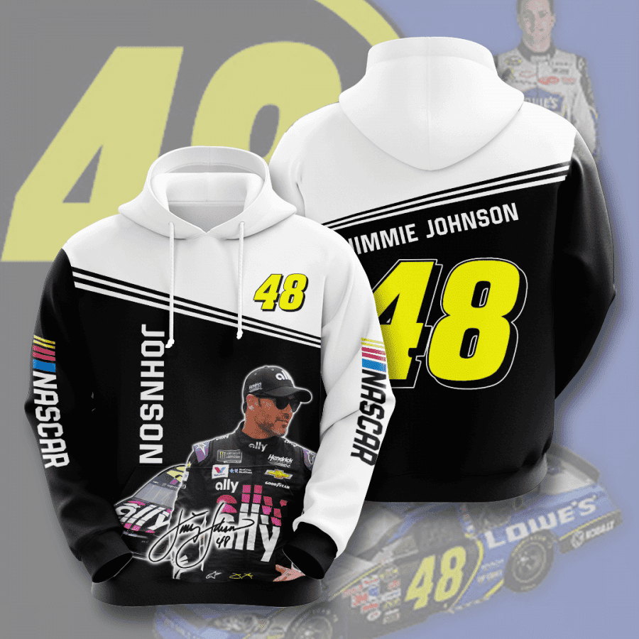 Jimmie Johnson 48 3D All Over Print Hoodie & Zip Hoodie