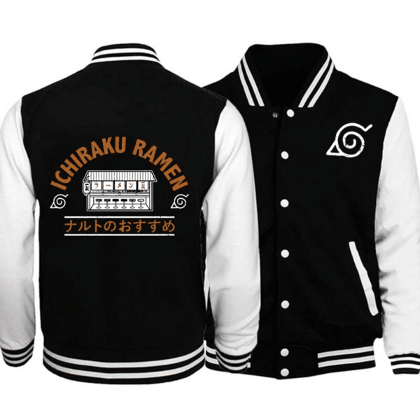 Naruto Ichiraku Ramen Naruto Anime Baseball Jacket 162