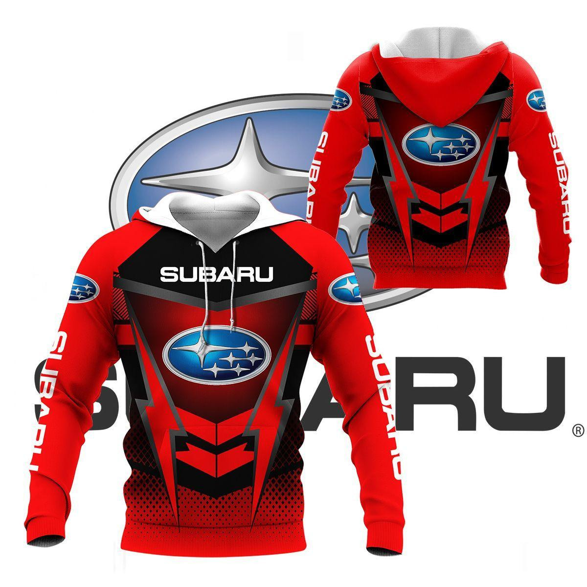 Subaru Shirt 466, 3d Hoodie Zip Hoodie