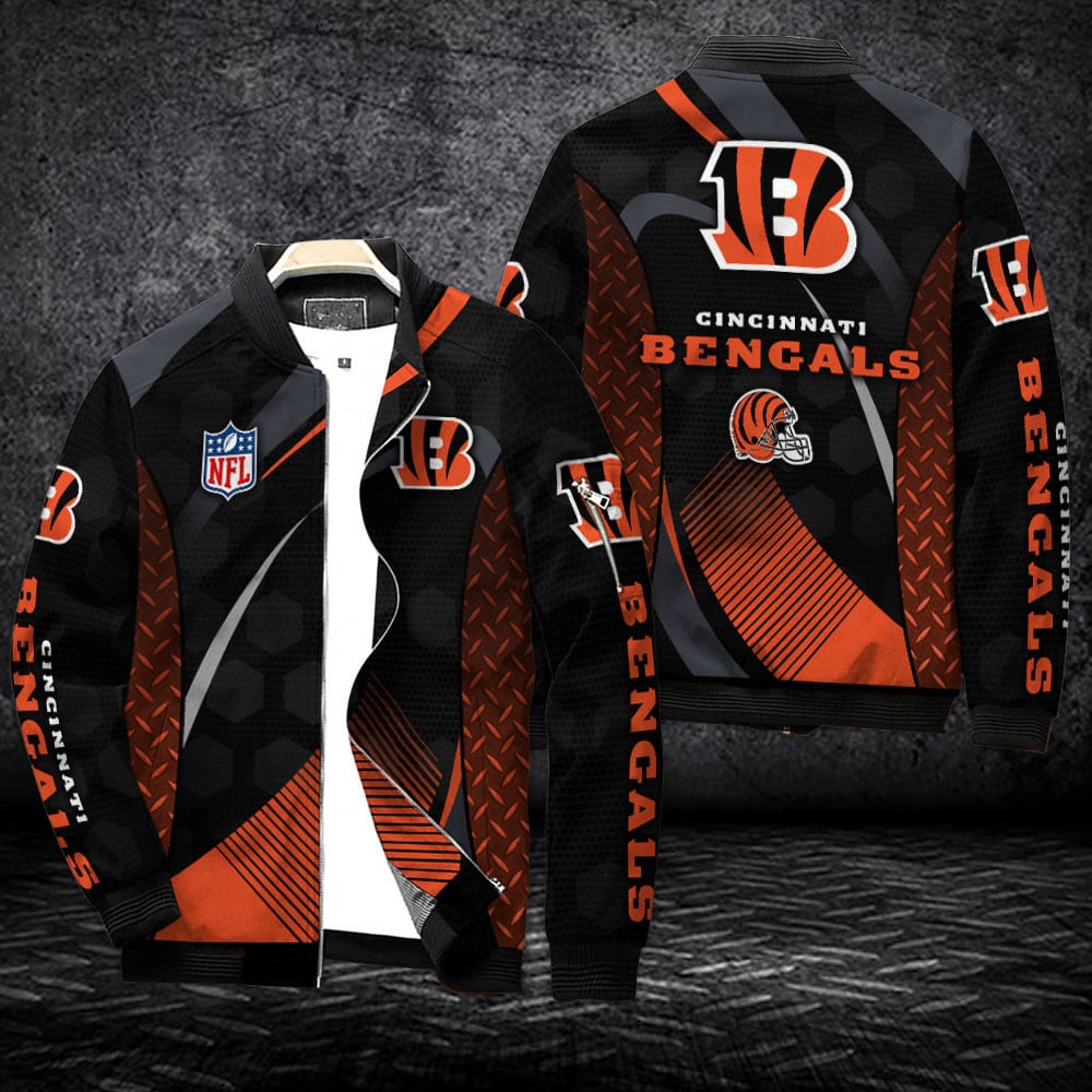 Cincinnati Bengals Bomber Jacket BG165