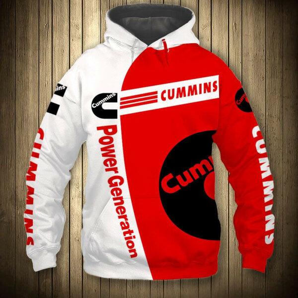 Cummins Inc 7k82 Cartoon 3d Hoodie Zip Hoodie 1530