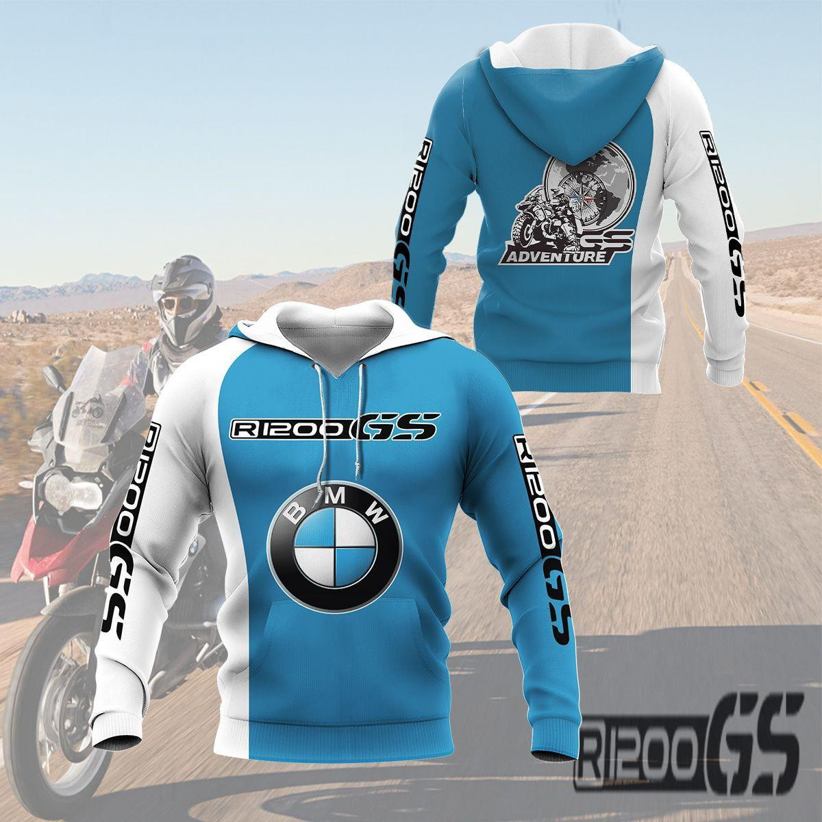 Bmw R1200gs Motorrad Racing 8k351 3d Zip Hoodie Hoodie Ii0
