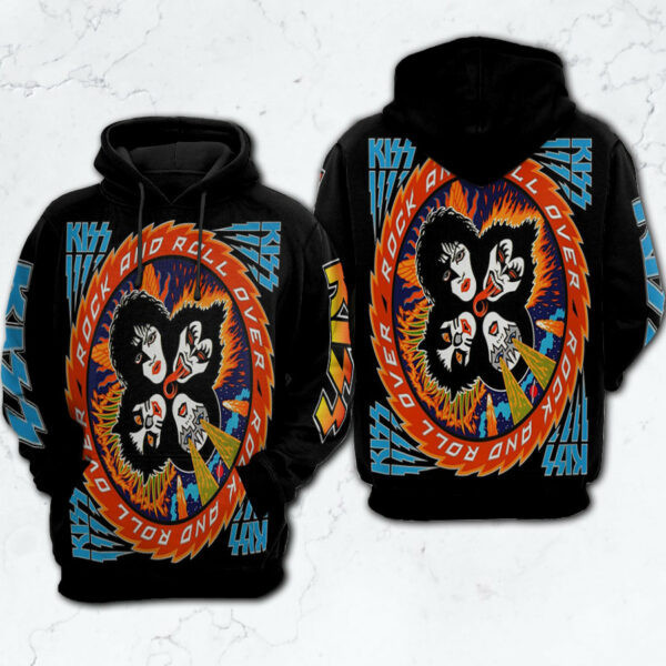 Kiss Rock Band Lover Fan Gift, Kiss Rock Band Fleece Jacket 411