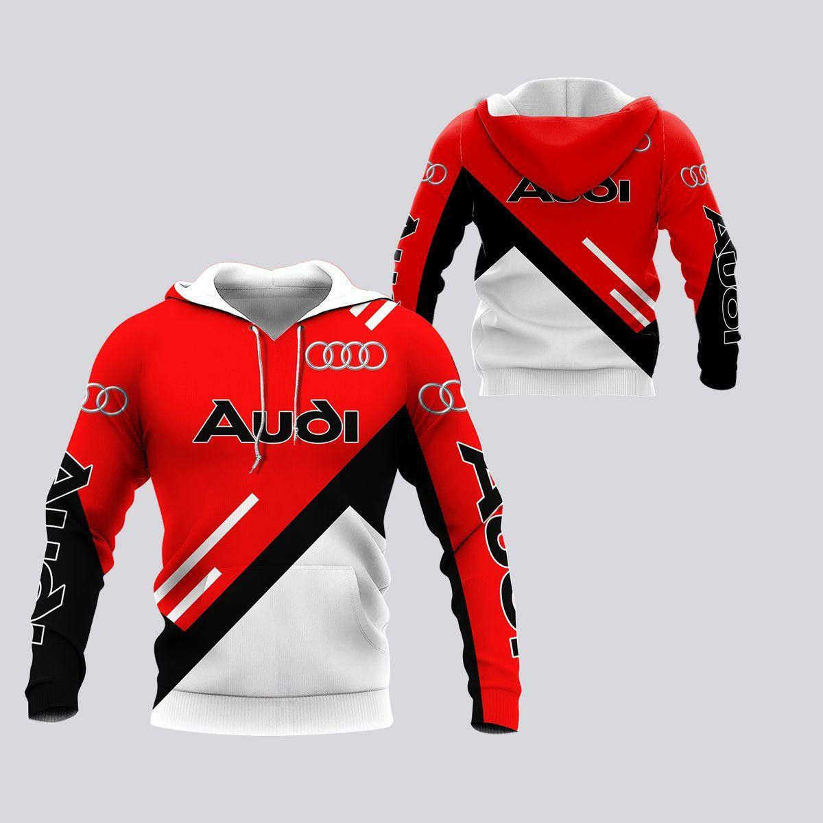 Audi Sport Luxury Car 8k293 3d Zip Hoodie Hoodie Ii0