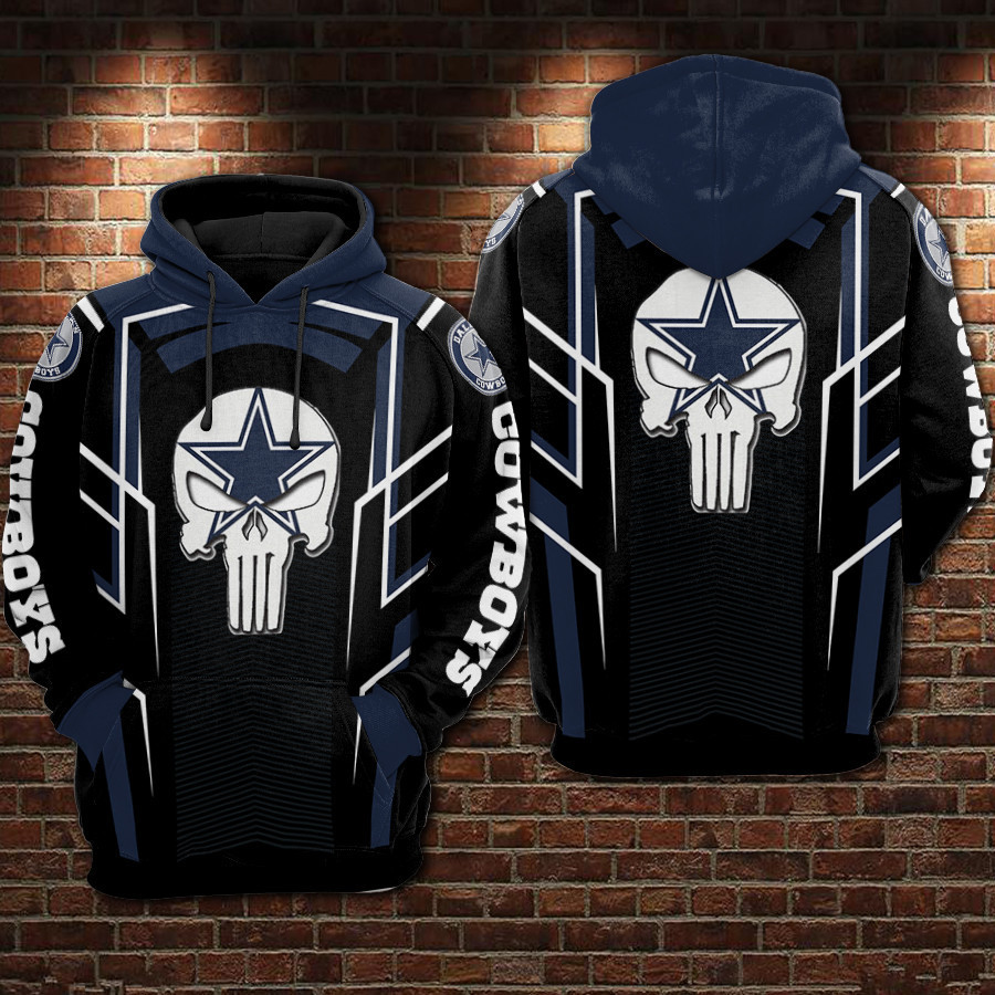 Cowboys 3D All Over Print Hoodie & Zip Hoodie