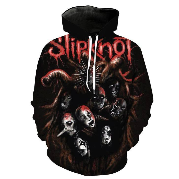 Slipknot 3D All Over Print Hoodie & Zip Hoodie