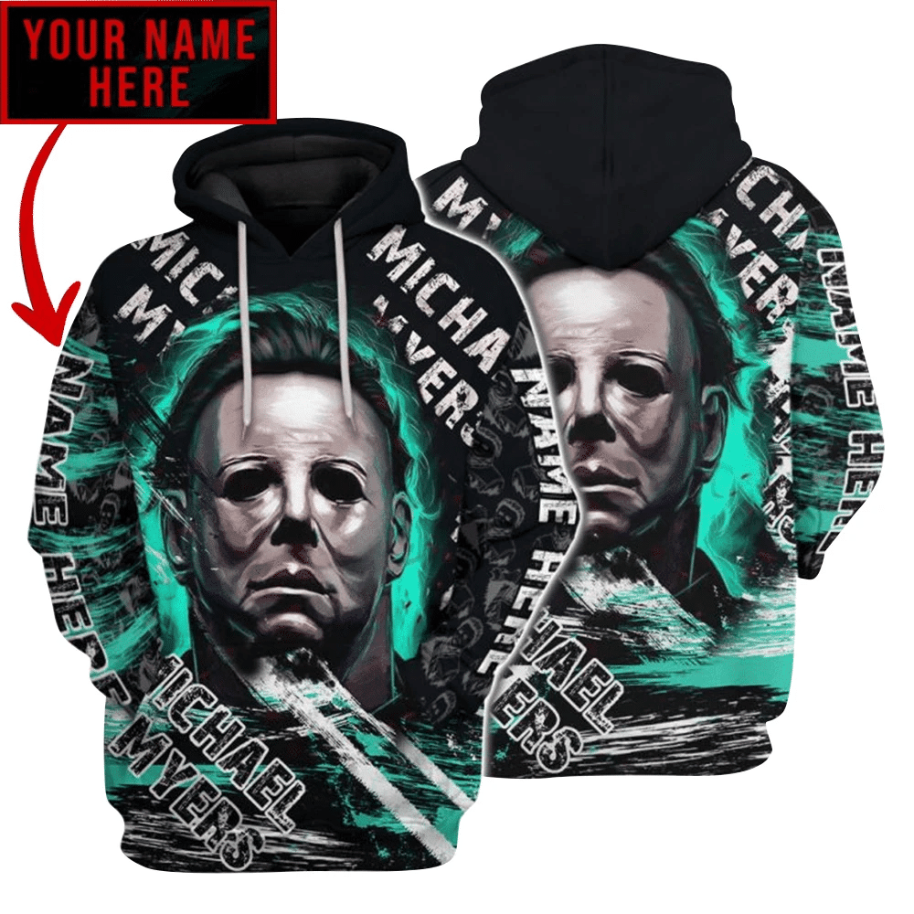 Personalized Halloween Michael Myers Aop Hoodie Zip Hoodie