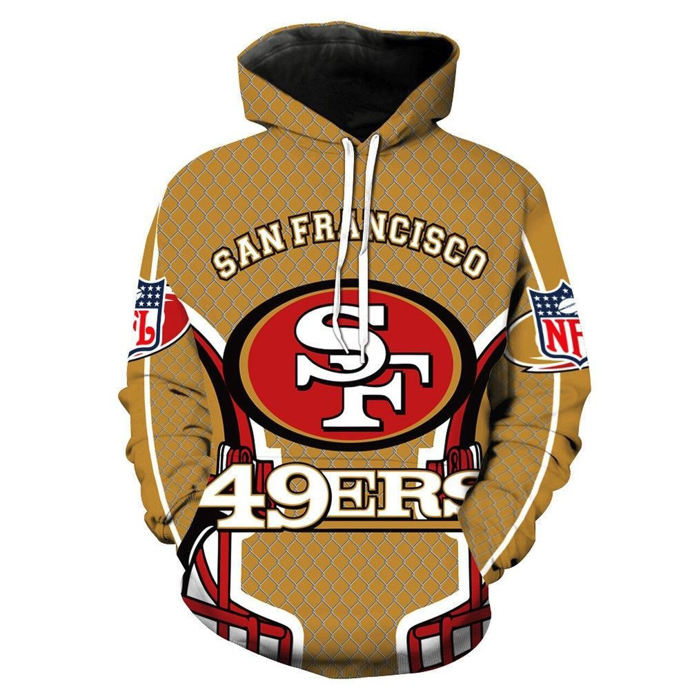 San Francisco 49Er 3D All Over Print Hoodie & Zip Hoodie