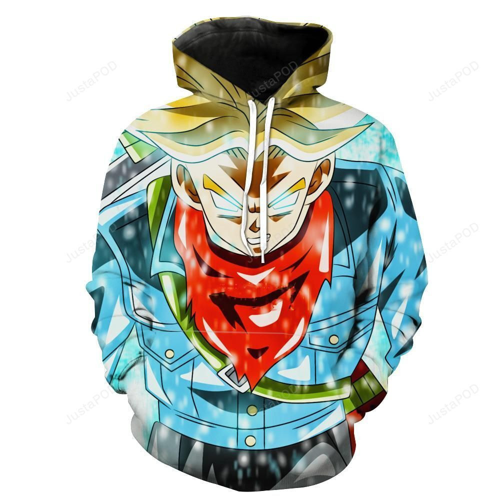 Super Saiyan Rage Trunks 3D All Over Print Hoodie & Zip Hoodie