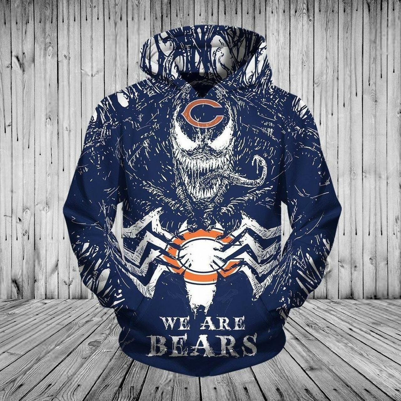 We Are Bears Venom 3D All Over Print Hoodie & Zip Hoodie