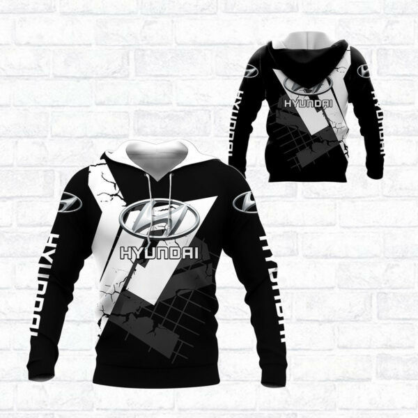 Hyundai Shirt 710, 3d Hoodie Zip Hoodie 1753