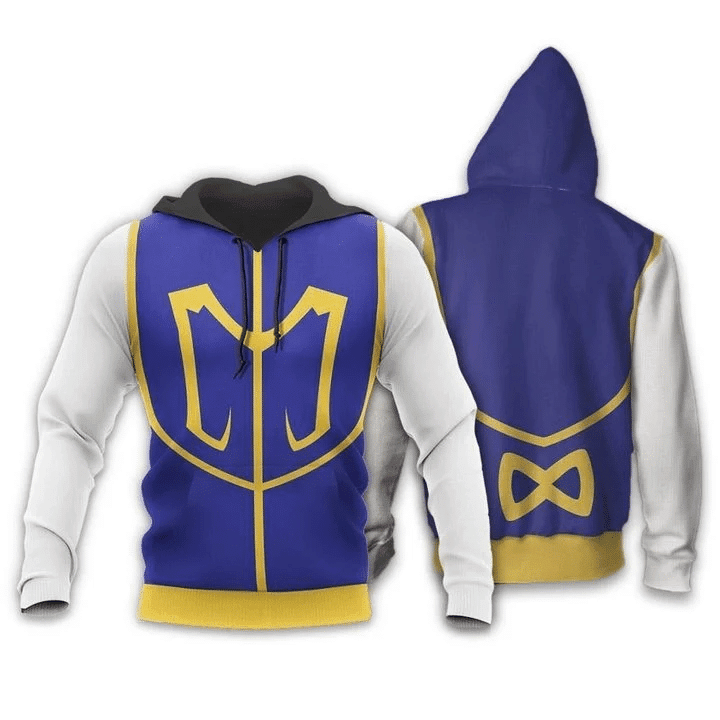 Kurapika Hunter X Hunter 3d Hoodie Zip Hoodie