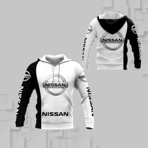 Nissan Shirt 729, 3d Hoodie Zip Hoodie 2599