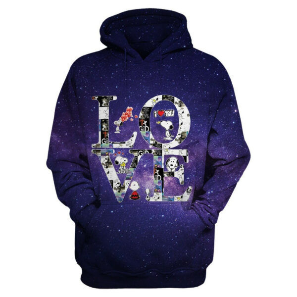 Peanuts Snoopy Hoodie, Gift For Fan Ver5, Aop Hoodie 2028