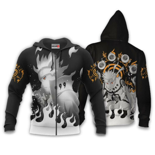 Naruto Bijuu Naruto Anime 1k404 Cartoon Graphic Outfits Aop 3d Hoodie, Zip Hoodie 2713