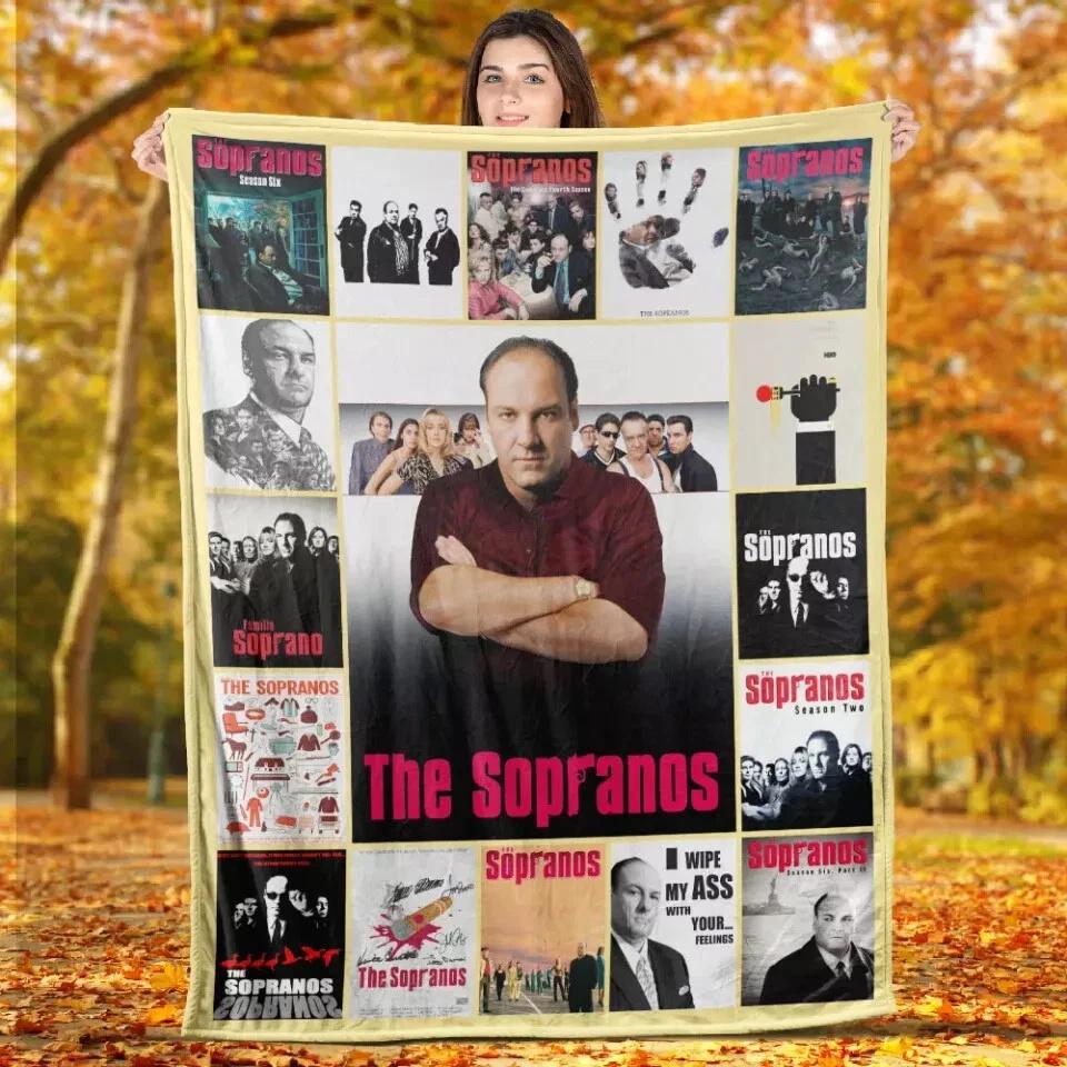 The Sopranos Blanket - Cozy Fleece Sherpa Blanket