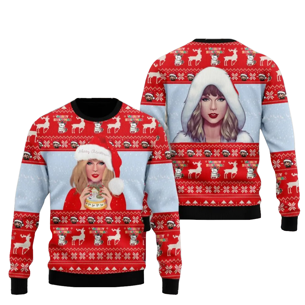 TSwift  Ugly Christmas Sweater 2025