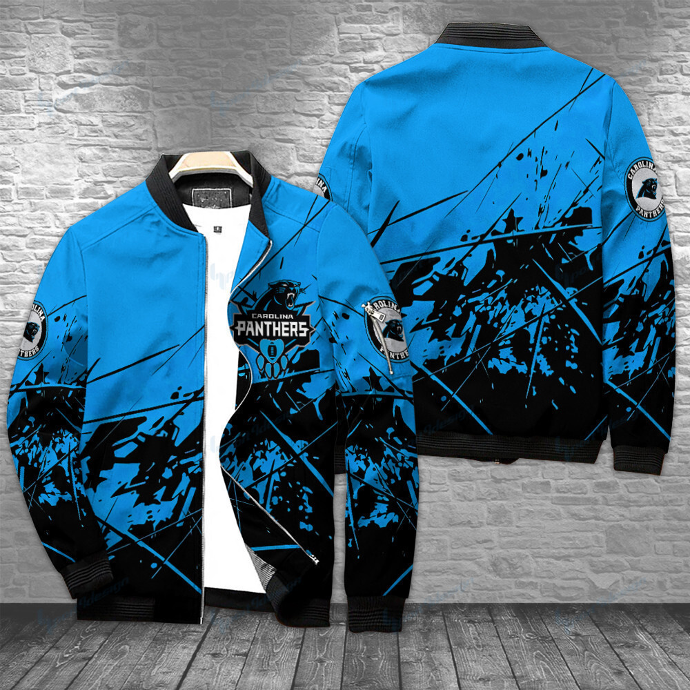 Carolina Panthers Bomber Jacket BG436
